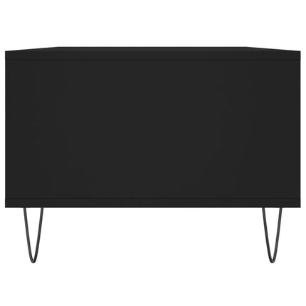 sofabord 90x50x36,5 cm konstrueret træ sort