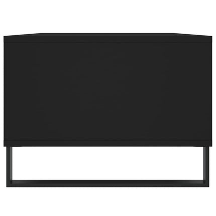 sofabord 90x50x36,5 cm konstrueret træ sort