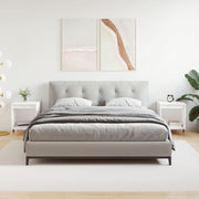 sengeborde 2 stk. 40x35x50 cm konstrueret træ hvid