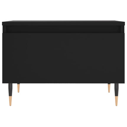 sofaborde 2 stk. 50x46x35 cm konstrueret træ sort
