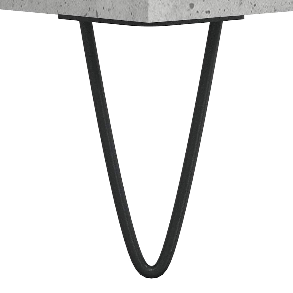 sofabord 90x44,5x45 cm konstrueret træ betongrå