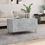 sofabord 90x44,5x45 cm konstrueret træ betongrå