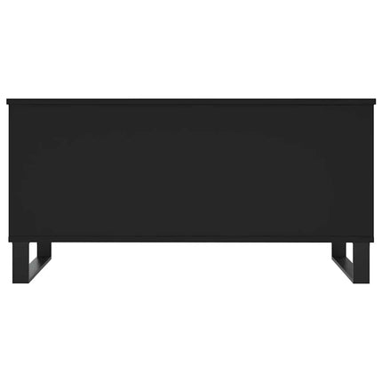 sofabord 90x44,5x45 cm konstrueret træ sort