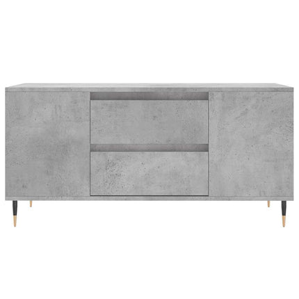 sofabord 102x44,5x50 cm konstrueret træ betongrå