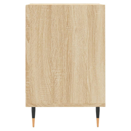 tv-bord 100x35x55 cm konstrueret træ sonoma-eg