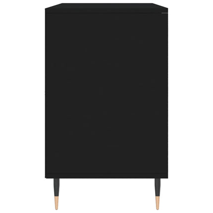 skoreol 102x36x60 cm konstrueret træ sort