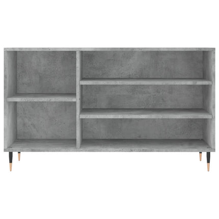 skoreol 102x36x60 cm konstrueret træ betongrå