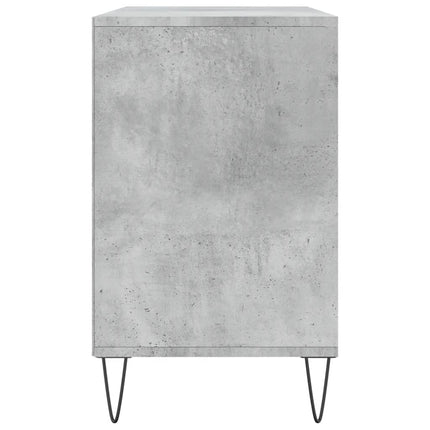 skoreol 102x36x60 cm konstrueret træ betongrå