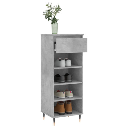 skoreol 40x36x105 cm konstrueret træ betongrå