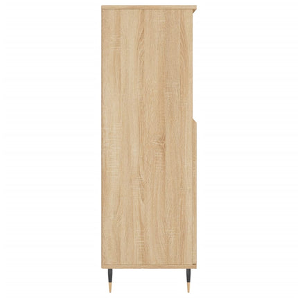 skab 60x36x110 cm konstrueret træ Sonoma-eg