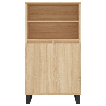 skab 60x36x110 cm konstrueret træ Sonoma-eg