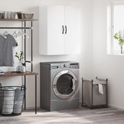 vægskab 69,5x34x90 cm konstrueret træ hvid