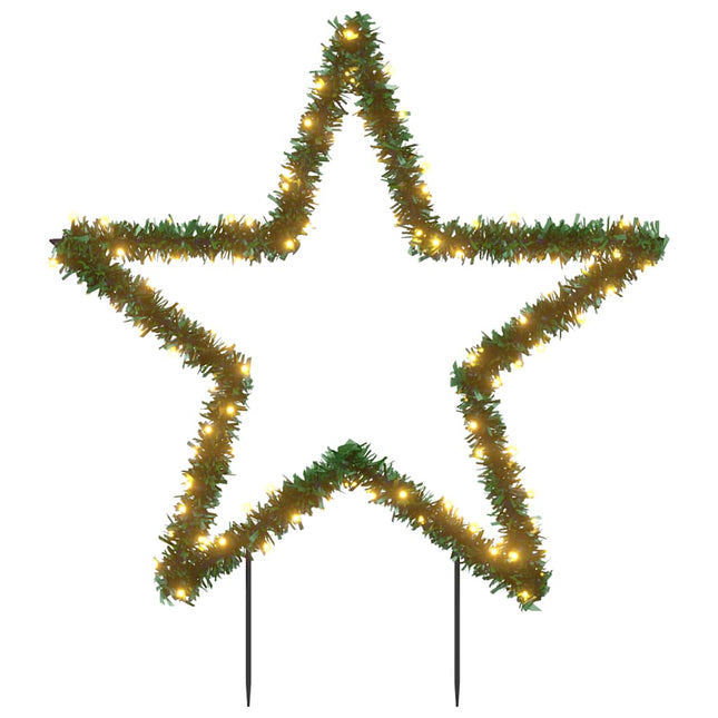 julestjerne med jordspyd 115 LED'er 85 cm