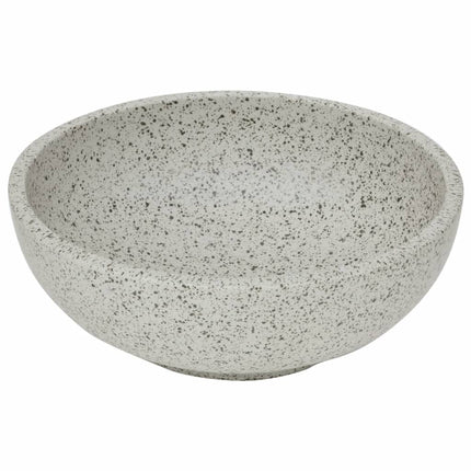 håndvask til bordplade Φ41x14 cm rund keramik grå