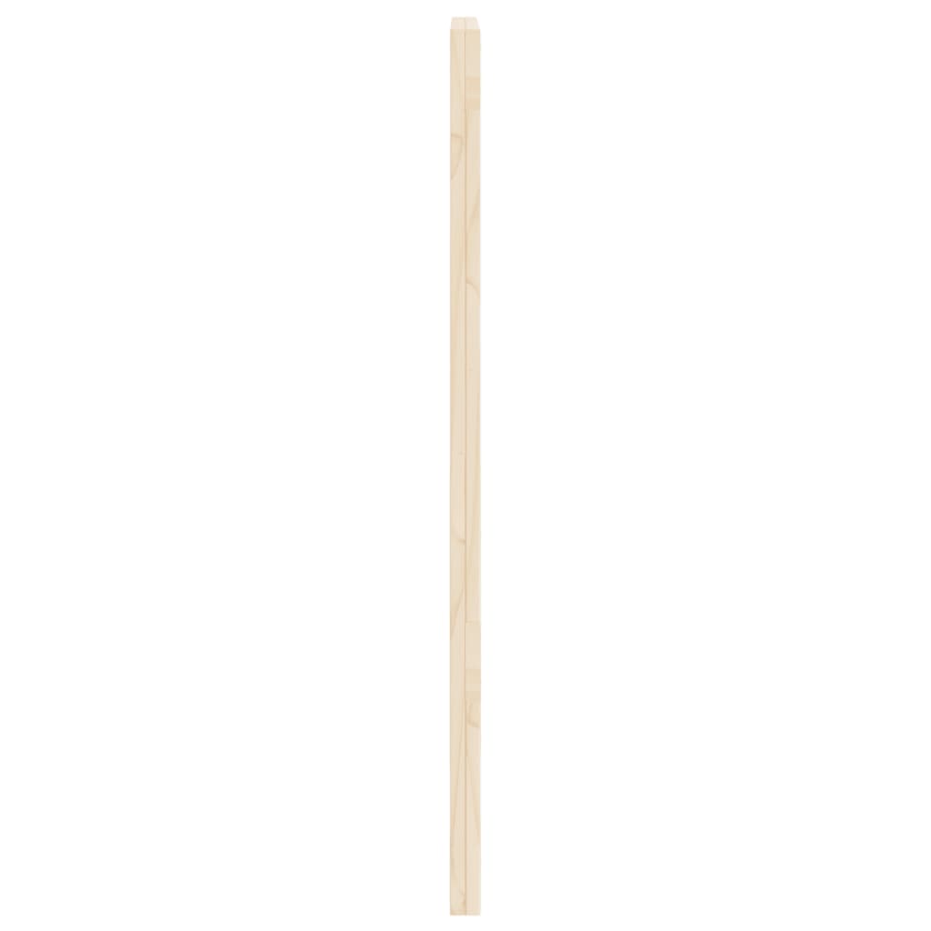 sengegavl 90x104 cm massivt fyrretræ