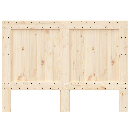 sengegavl 140x104 cm massivt fyrretræ