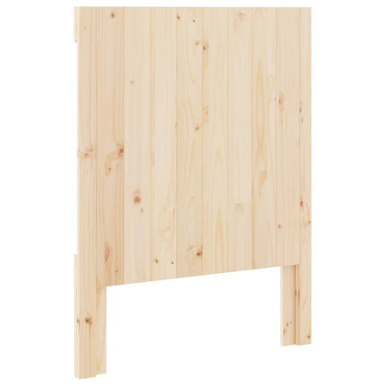 sengegavl 80x104 cm massivt fyrretræ