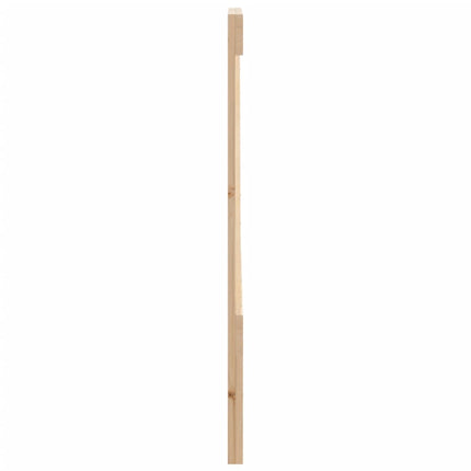 sengegavl 90x104 cm massivt fyrretræ
