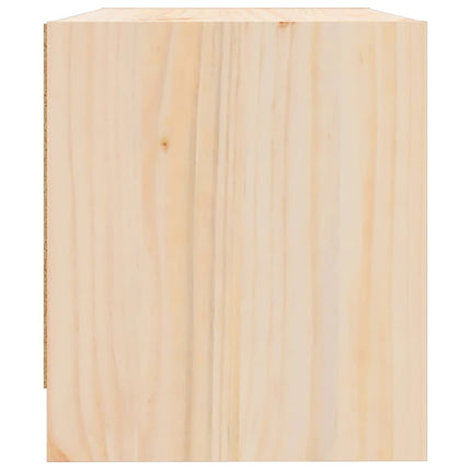 sengebord 40x31x35,5 cm massivt fyrretræ