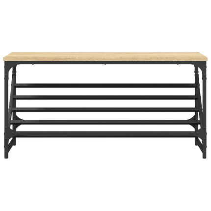 skoreol 90x30x45 cm konstrueret træ sonoma-eg