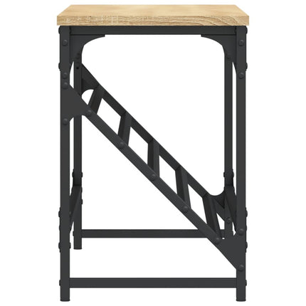 skoreol 90x30x45 cm konstrueret træ sonoma-eg