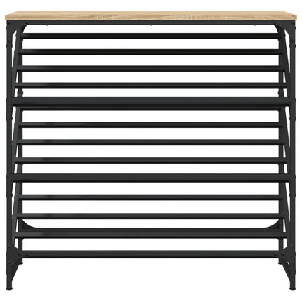 skoreol 90x30x85 cm konstrueret træ sonoma-eg