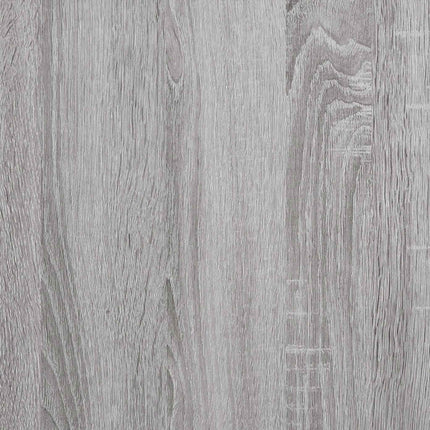 sofabord 100x51x45 cm konstrueret træ grå sonoma-eg