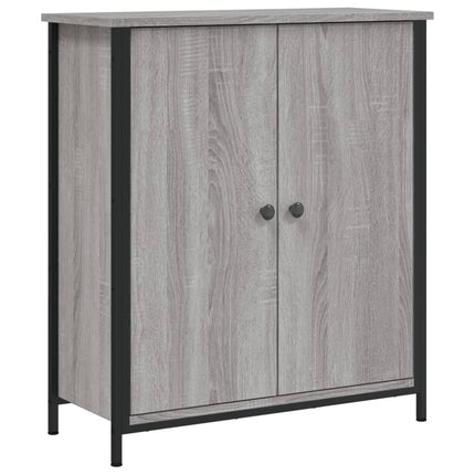 skænk 70x30x80 cm konstrueret træ grå sonoma-eg