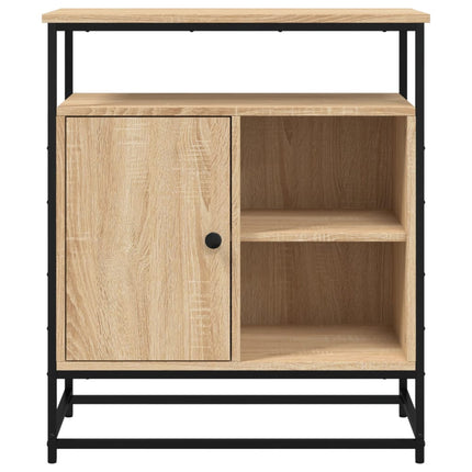 skænk Sonoma eg 69x35x80 cm konstrueret træ