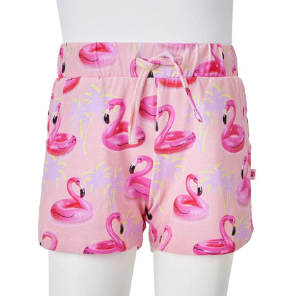 Shorts til børn str. 116 med snore lyserød