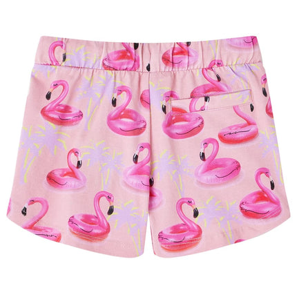 Shorts til børn str. 128 med snore lyserød