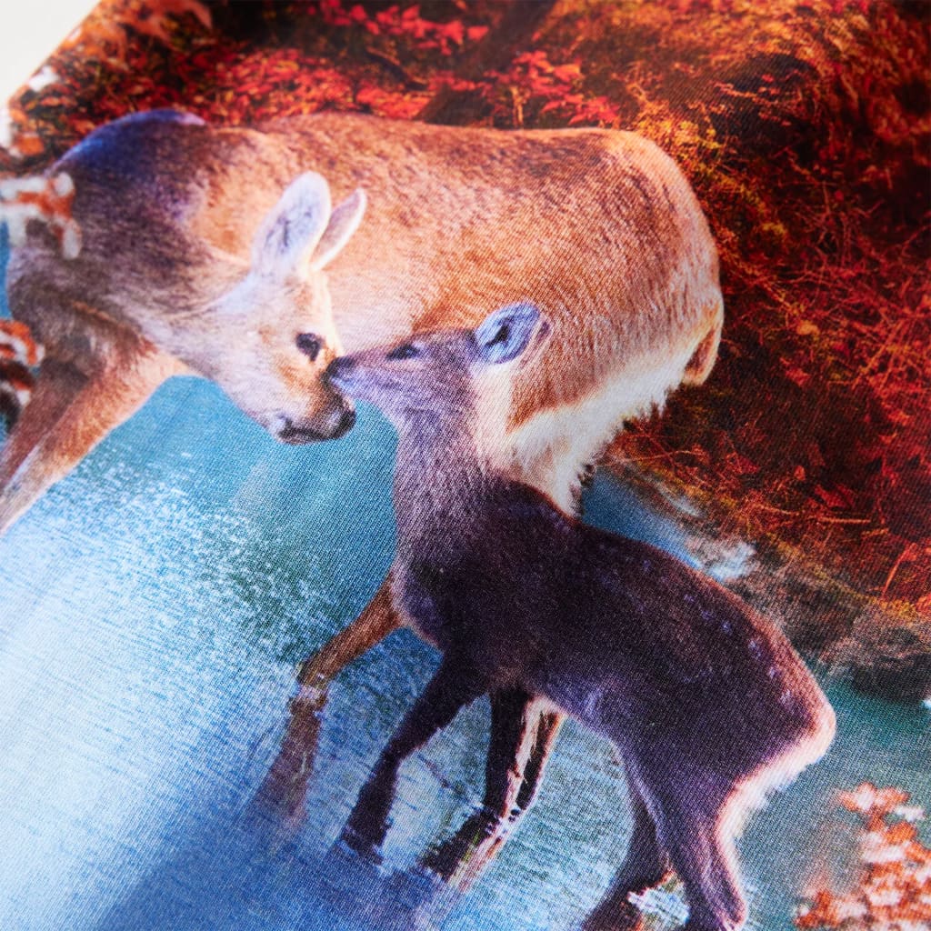 Langærmet kjole til børn str. 128 gammelrosa