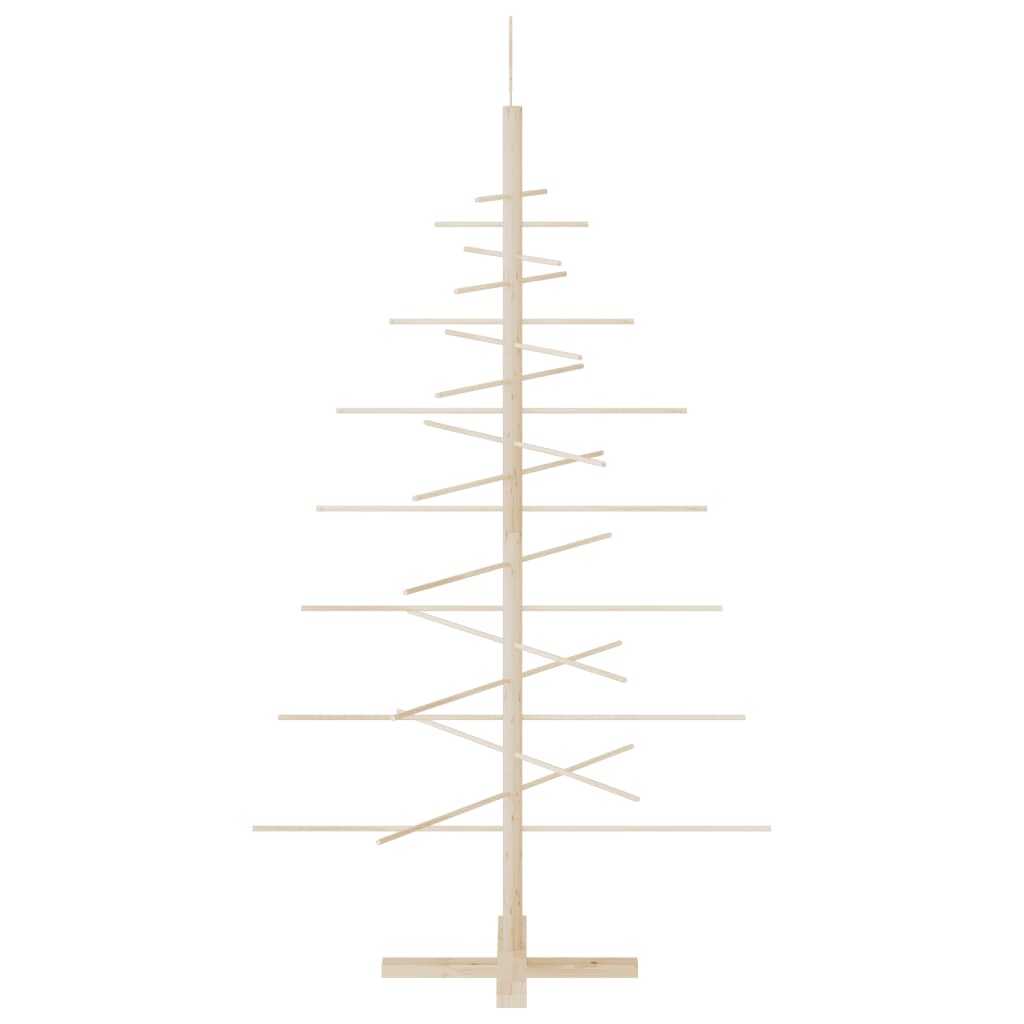 dekorativt juletræ 150 cm massivt fyrretræ