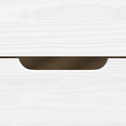daybed med to skuffer IRUN hvid 90x200 cm massivt fyrretræ