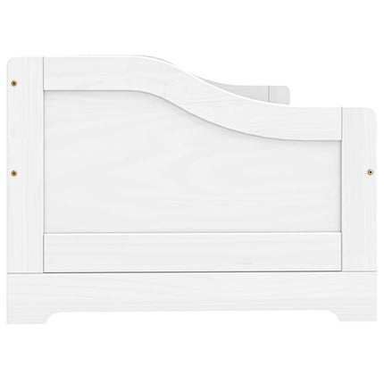 daybed med tre skuffer IRUN hvid 90x200 cm massivt fyrretræ