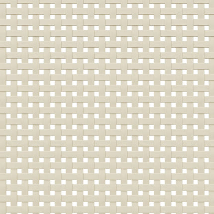 skænk SENJA 80x40x80 cm rattan-look massivt fyrretræ hvid