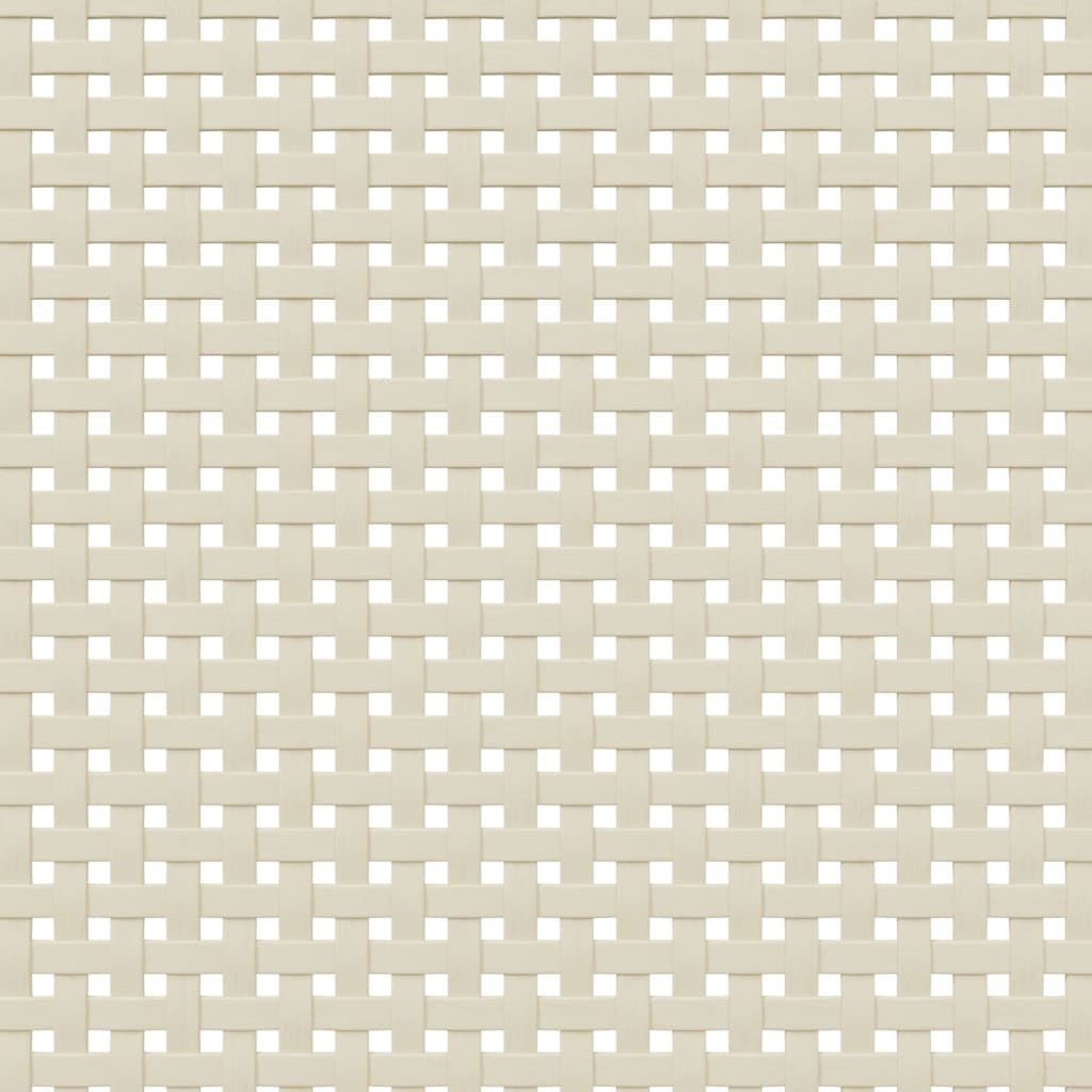 skænk SENJA 90x40x112 cm rattan-look massivt fyrretræ brun