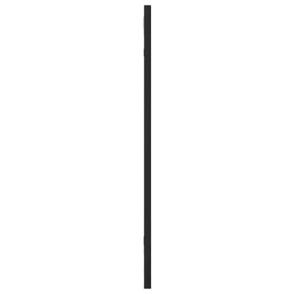 vægspejl 30x60 cm rektangulært jern sort