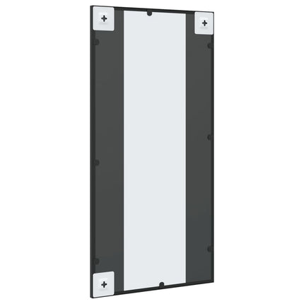 vægspejl 40x80 cm rektangulært jern sort
