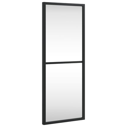 vægspejl 20x50 cm rektangulært jern sort