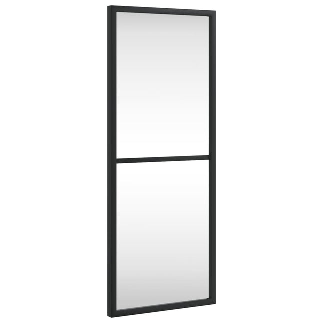 vægspejl 20x50 cm rektangulært jern sort