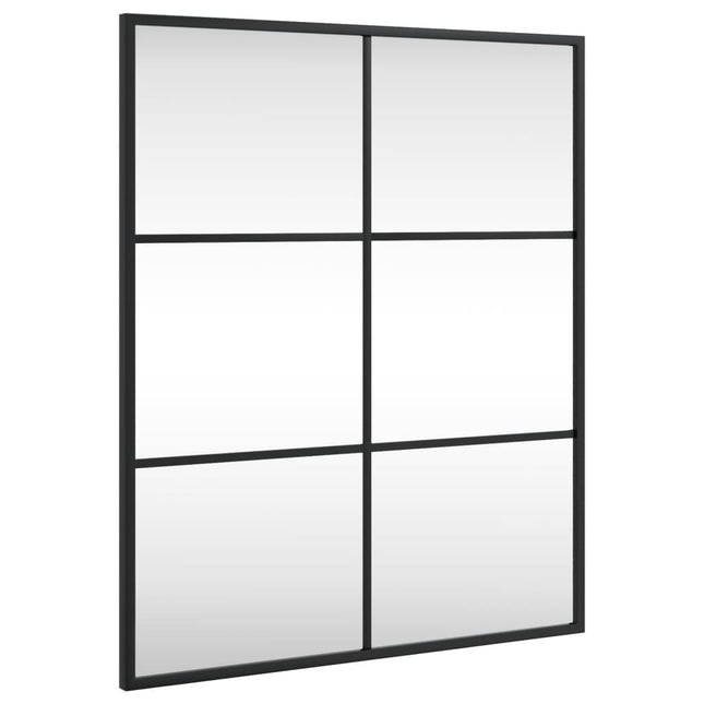 vægspejl 50x60 cm rektangulært jern sort