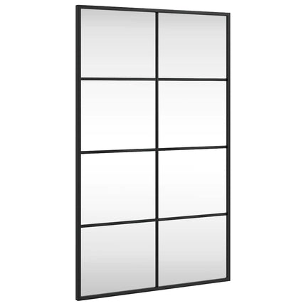 vægspejl 50x80 cm rektangulært jern sort