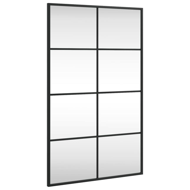 vægspejl 50x80 cm rektangulært jern sort