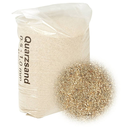 filtersand 25 kg 0,5-1,0 mm