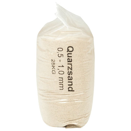 filtersand 25 kg 0,5-1,0 mm