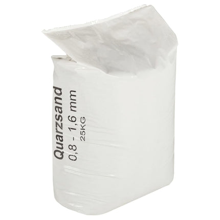 filtersand 25 kg 0,8-1,6 mm