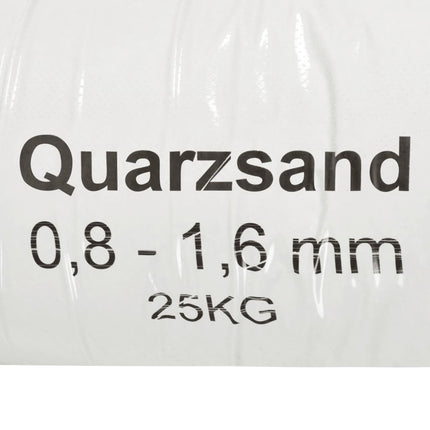 filtersand 25 kg 0,8-1,6 mm