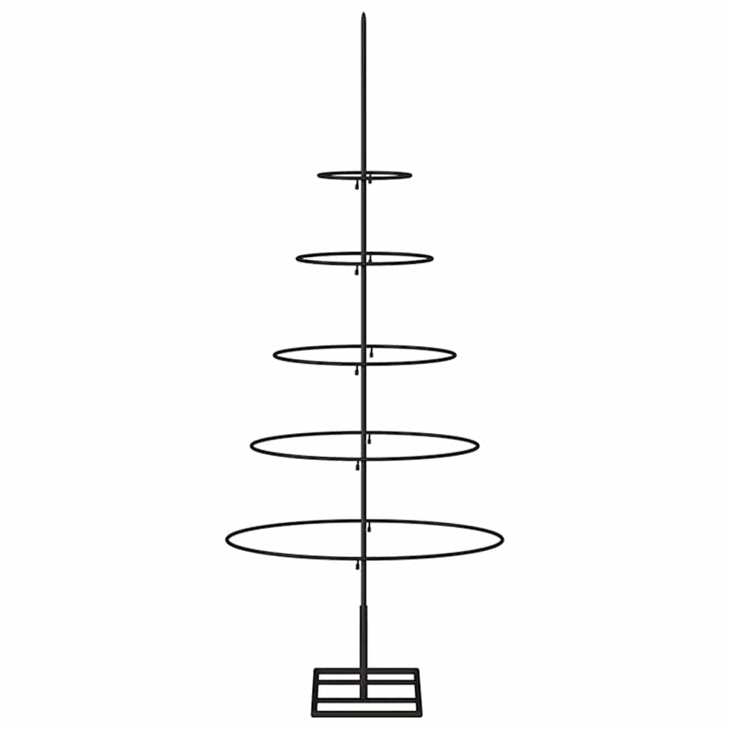 | Metal juletræ | med stativ 90 cm Pulverlakeret Stål
