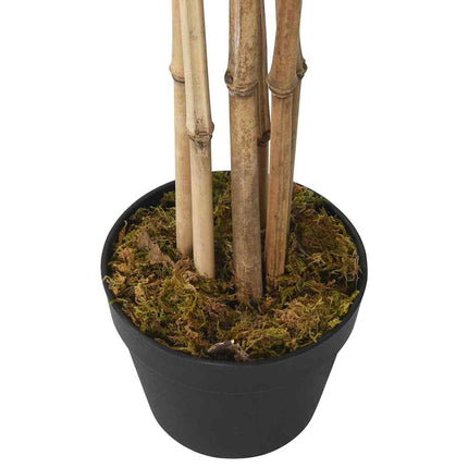 kunstigt bambustræ 828 blade 150 cm grøn